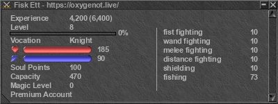 Signature for player Fisk Ett