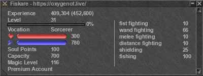 Signature for player Fiskare