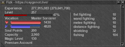 Signature for player Fizk