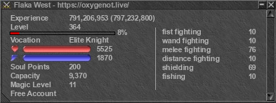 Signature for player Flaka West