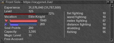 Signature for player Front Side