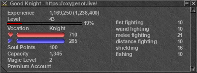 Signature for player Good Knight