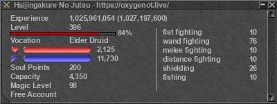 Signature for player Haijingakure No Jutsu