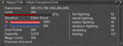 Signature for player Happy Fish