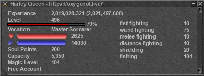 Signature for player Harley Queen