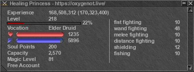 Signature for player Healing Princess