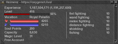 Signature for player Heimenz