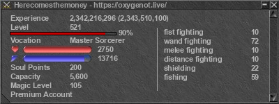 Signature for player Herecomesthemoney