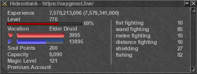 Signature for player Hideontank