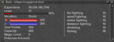 Signature for player Ifish