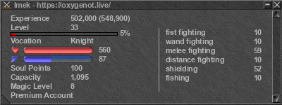 Signature for player Imek