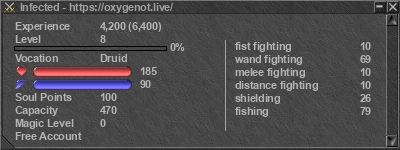 Signature for player Infected