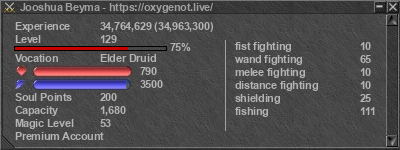 Signature for player Jooshua Beyma