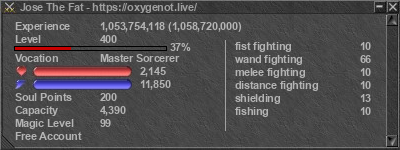 Signature for player Jose The Fat