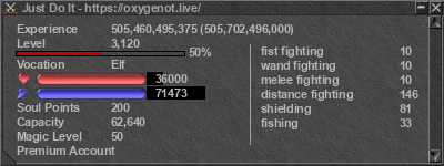 Signature for player Just Do It