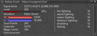 Signature for player Kallas Druid