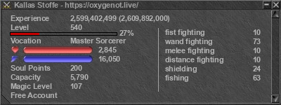 Signature for player Kallas Stoffe