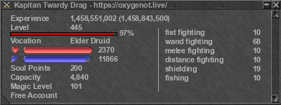 Signature for player Kapitan Twardy Drag