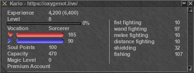 Signature for player Kario