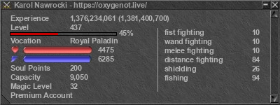 Signature for player Karol Nawrocki