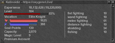 Signature for player Katinoidiz