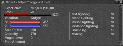 Signature for player Kheet