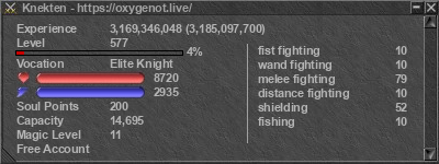 Signature for player Knekten