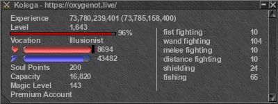 Signature for player Kolega