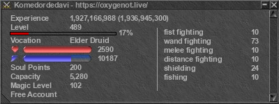 Signature for player Komedordedavi