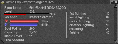 Signature for player Kymc Pvp
