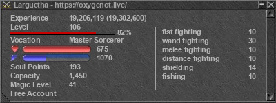 Signature for player Larguetha