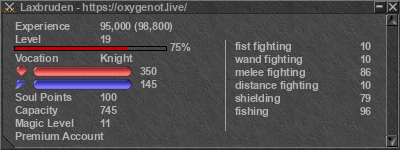 Signature for player Laxbruden