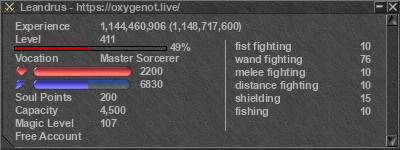 Signature for player Leandrus