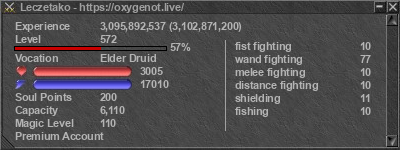 Signature for player Leczetako