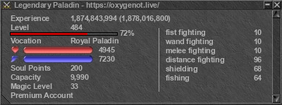 Signature for player Legendary Paladin