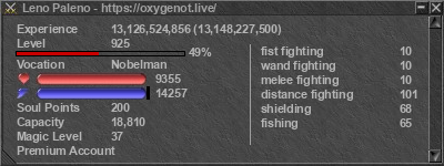 Signature for player Leno Paleno