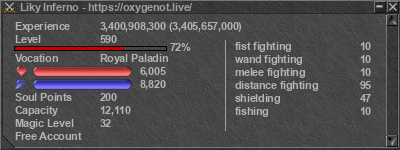 Signature for player Liky Inferno