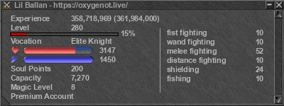 Signature for player Lil Ballan