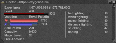 Signature for player Linethe