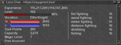 Signature for player Loco One