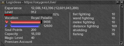 Signature for player Logicless