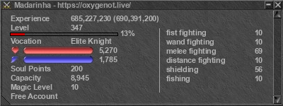 Signature for player Madarinha