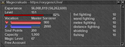 Signature for player Magecrakudo