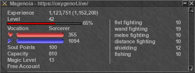 Signature for player Magenoia