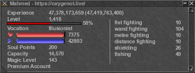 Signature for player Mahmed