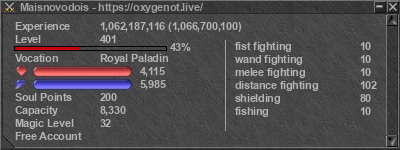 Signature for player Maisnovodois