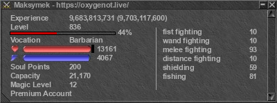 Signature for player Maksymek