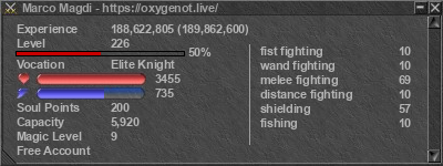 Signature for player Marco Magdi