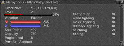 Signature for player Marnypopis