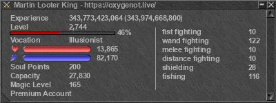 Signature for player Martin Looter King